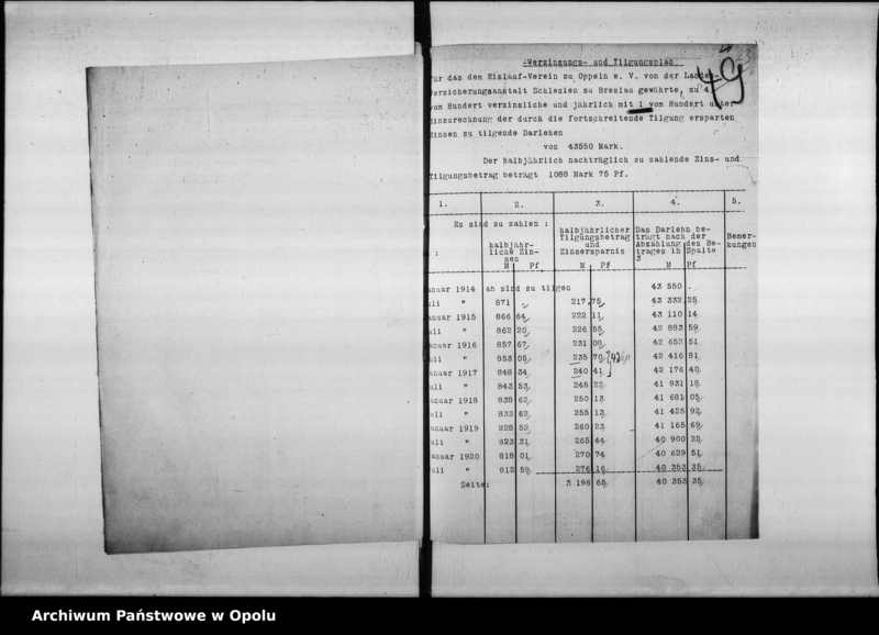 Obraz 18 z jednostki "Erledigte Bürgschaften. Bürgschaftssache Eislauf - Verein Bürgschaftssache Bauunternehmungsverein"