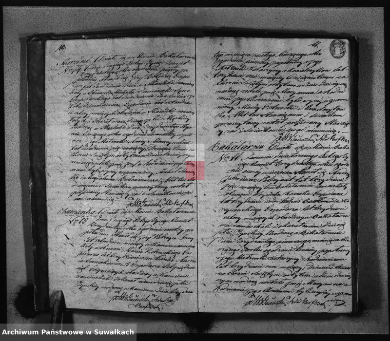 image.from.unit.number "Księga Dublikat Urzędnika Stanu Cywilnego Gminy Bakałarzewskiey pozapisywanych Urodzonych w Parafij tutejszej Umarłych i Zaślubionych Roku 1830"