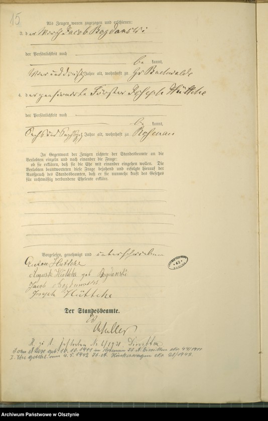 image.from.unit.number "Heiraths-Haupt-Register Nr 1 - 11"