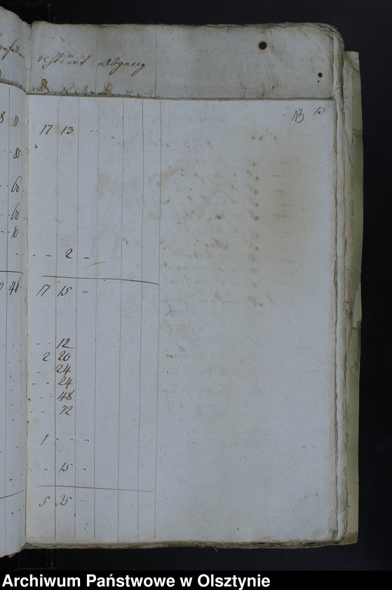 image.from.unit.number "Jahr Kirchen Rechnung der Waltersdorfschen Kirche aller Einnahme und Ausgabe wie auch Bau-Rechnung"