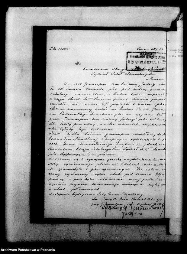 Obraz 10 z jednostki "Prywatne Liceum i Gimnazjum Żeńskie imienia Królowej Jadwigi w Poznaniu"