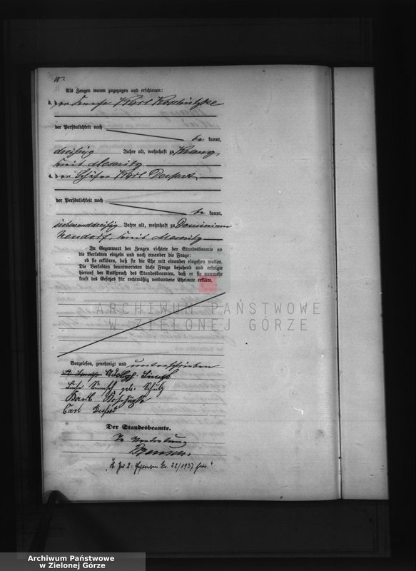 Obraz 12 z jednostki "Heirats-Haupt-Register"
