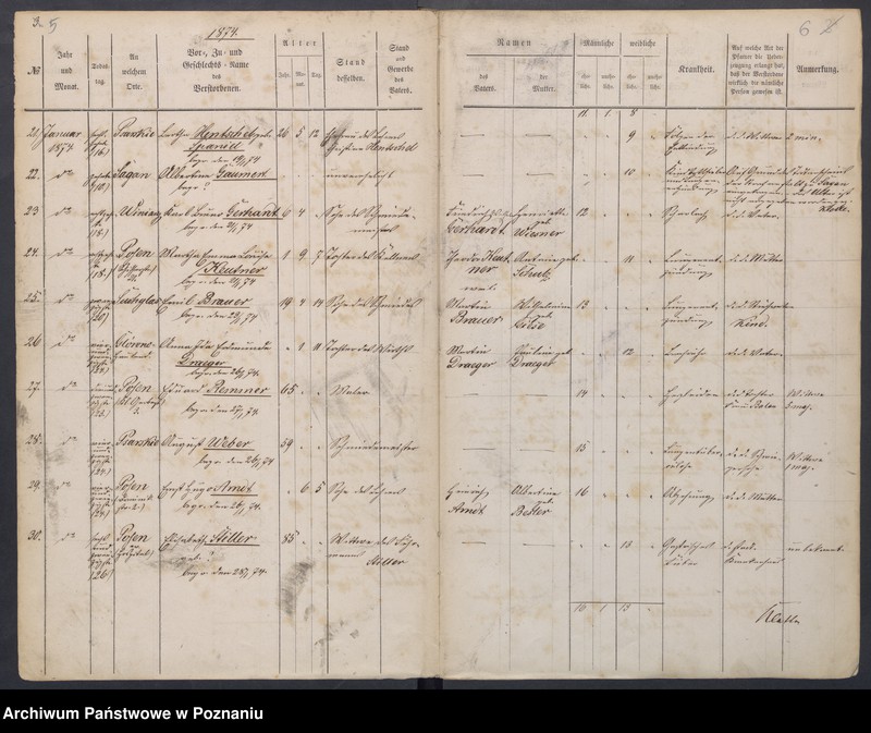 Obraz 6 z jednostki "Sterbenbuch"