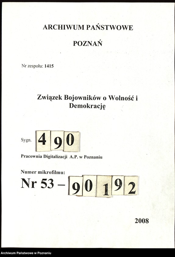 Obraz 3 z jednostki "Życiorysy powstańców wielkopolskich: W - tom ll /Walkowiak Jan - Wawrzynkowski Franciszek/."