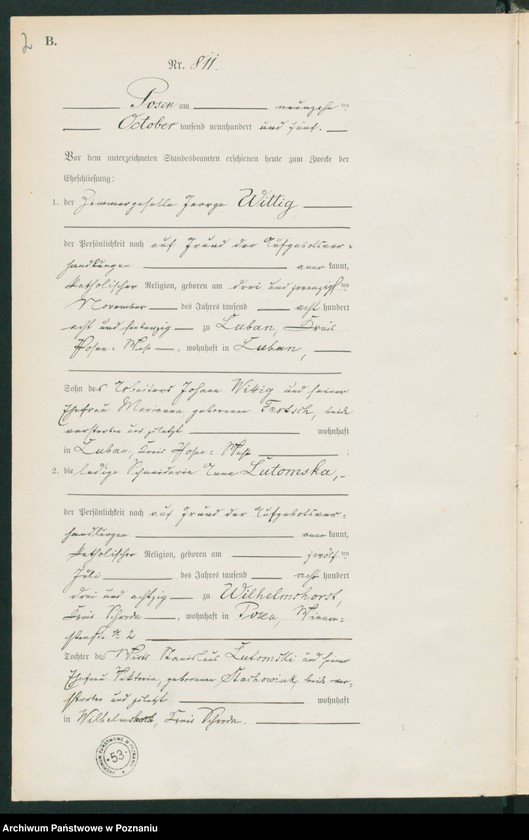 Obraz 4 z jednostki "Księga miejscowa małżeństw tom IV"