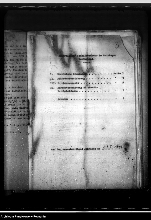 Obraz 7 z jednostki "Behördlicher Schriftverkehr (przepisy)"