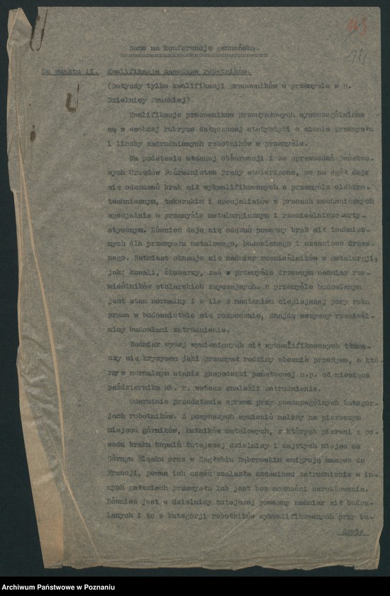 Obraz 16 z jednostki "[Materiały dotyczące ustalania płac dla pracowników zatrudnionych w przemyśle i handlu]"