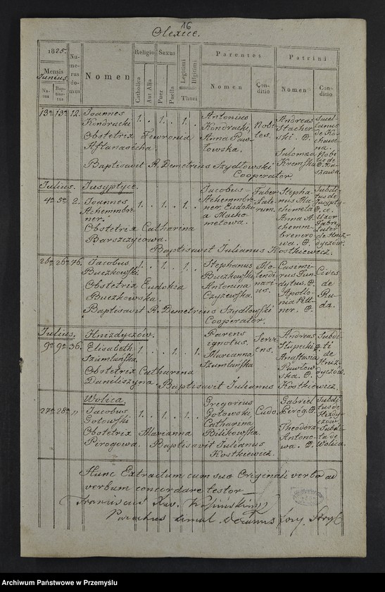 image.from.unit.number "[Odpisy ksiąg urodzeń, małżeństw, zgonów parafii rzymskokatolickiej Kochawina z lat 1823-1827]"