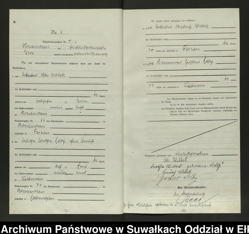 image.from.unit.number "Heirats=Haupt=Register des Königlichen Preussischen Standes-Amtes Nikolaiken Kreis Sensburg"