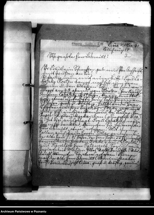 Obraz 6 z jednostki "Korespondencja w sprawie miejscowych Niemców, którzy zginęli w 1939 roku L - Z"