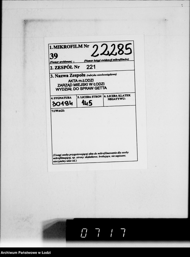 Obraz 2 z jednostki "Rüstungsinspektion des Wehrkreises XXI Abt.Verwaltung.[Korespondencja w sprawie przydziału żelaza]"