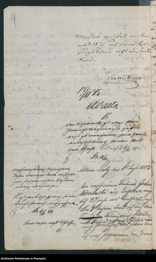 Obraz 13 z jednostki "A. betr. Johann Kosinski alias Grudowicz"