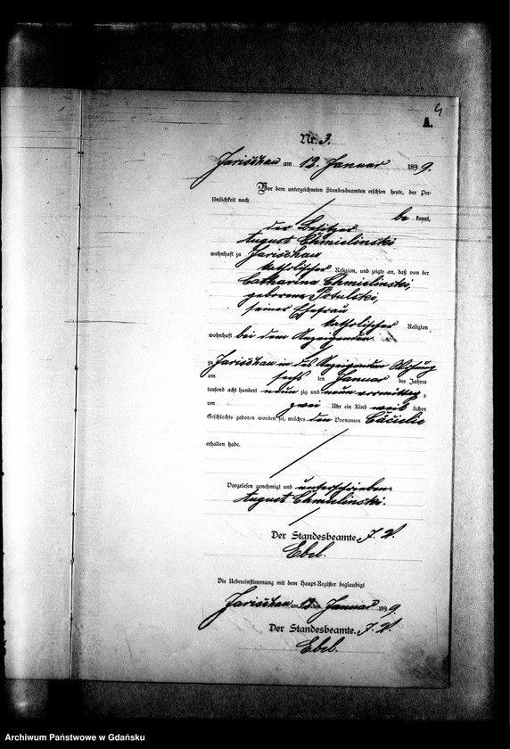 Obraz 8 z jednostki "Księga urodzeń"