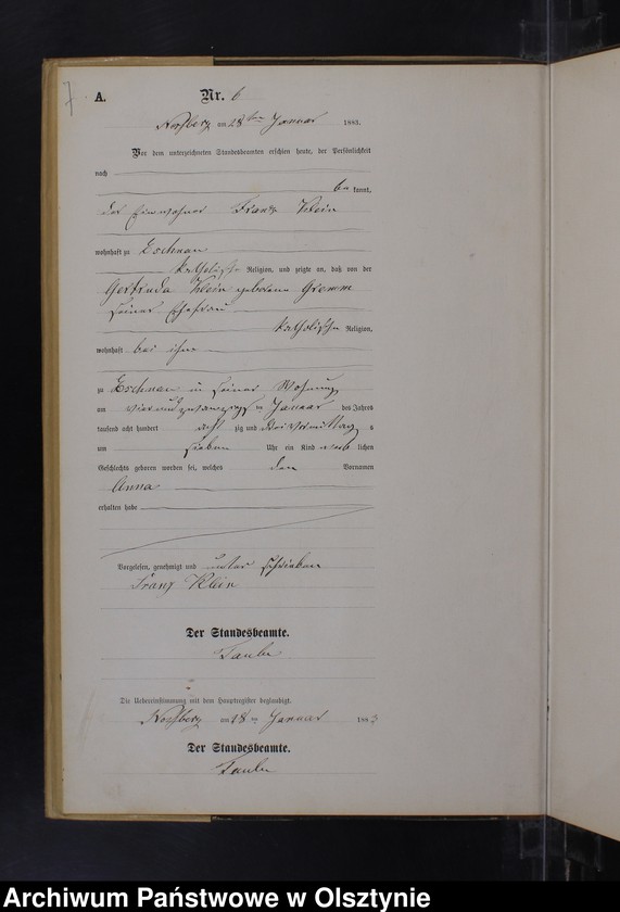 image.from.unit.number "Geburts-Neben-Register Nr 1 - 75"