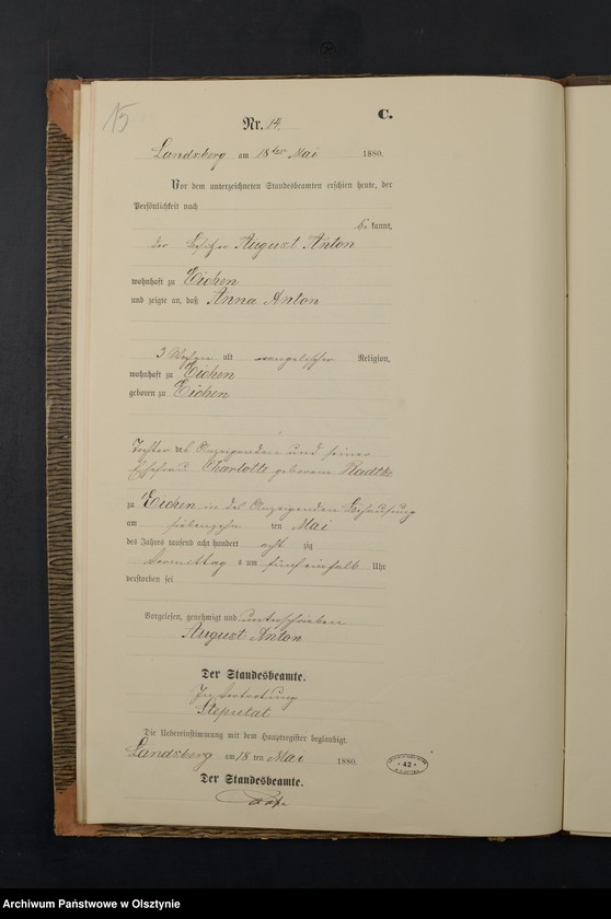 image.from.unit.number "Sterbe-Neben-Register Nr 1 - 32"