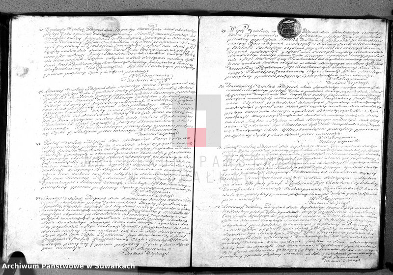 image.from.unit.number "Księga duplikat akt urodzonych, zaślubionych i zgonów w parafii wigierskiej"