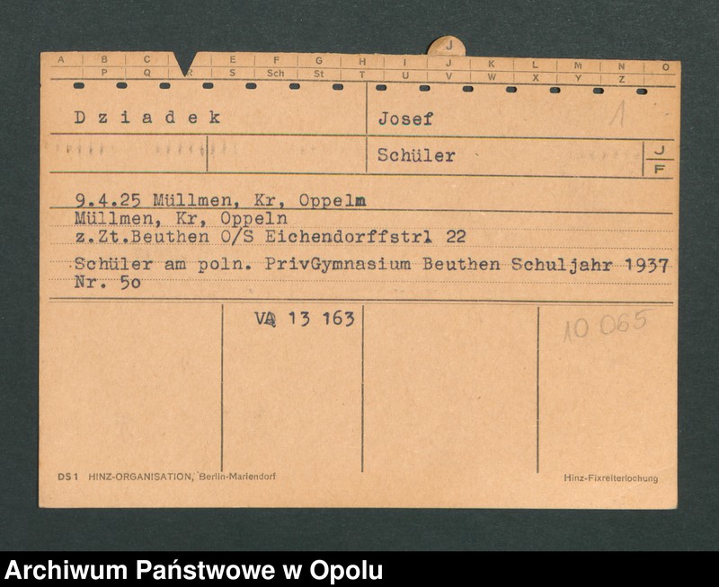 Obraz 3 z jednostki "[Dziadek Josef, ur. 9.4.1925 Müllmen]"