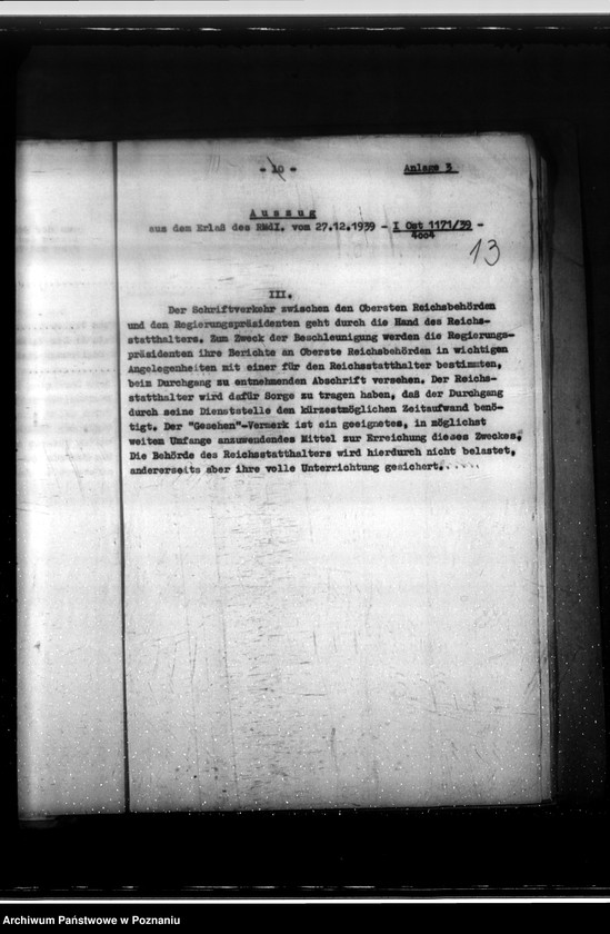 Obraz 17 z jednostki "Behördlicher Schriftverkehr (przepisy)"