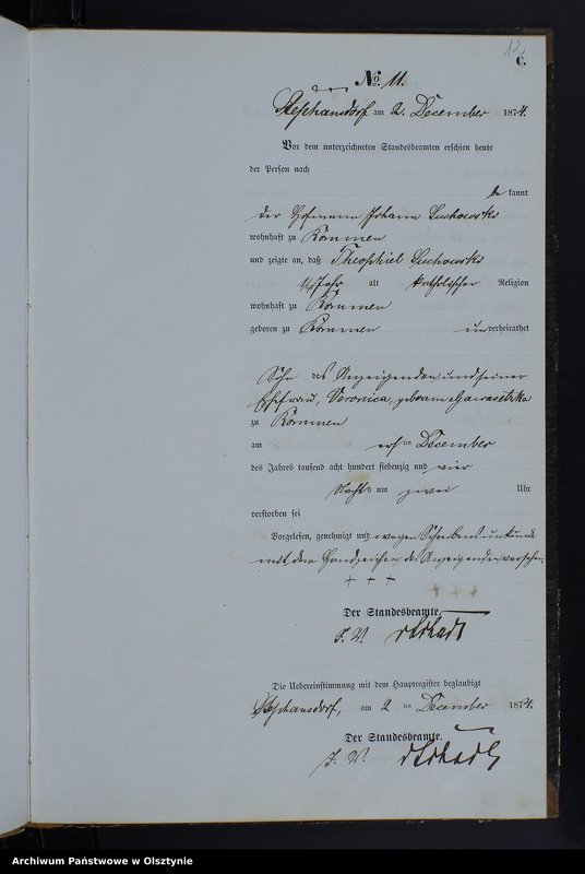 image.from.unit.number "Sterbe-Neben-Register Nr 1 - 14"