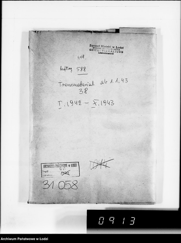 Obraz 4 z jednostki "Auftrag 588.Trennmaterial"