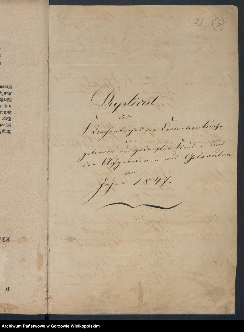 image.from.unit.number "Duplikate der Kirchenbücher der Concordien Kirche zu Landsberg an der Warthe"