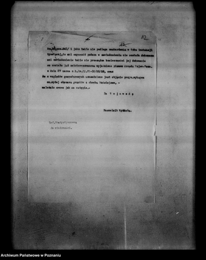 Obraz 16 z jednostki "/Sprawy parcelacji majątków ziemskich/"