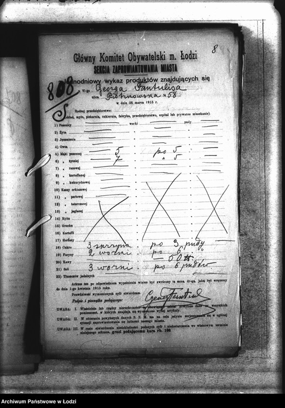 Obraz 11 z jednostki "Jednodniowy spis żywności"