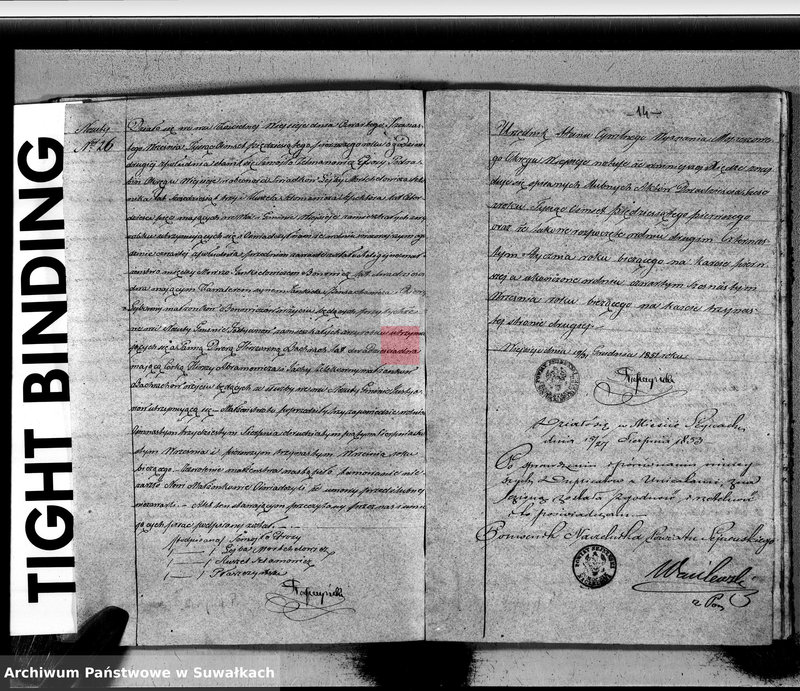 image.from.unit.number "Duplikat Zaślubionych, Urodzonych i Zmarłych Okręgu Wiejsieje Wyznania Mojżeszowego Rok 1851"