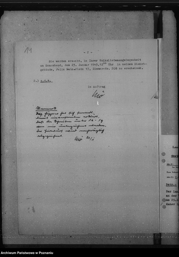 Obraz 18 z jednostki "Achte Sitzung der Zentralstelle der Deutschen Volksliste beim Reichsstatthalter"