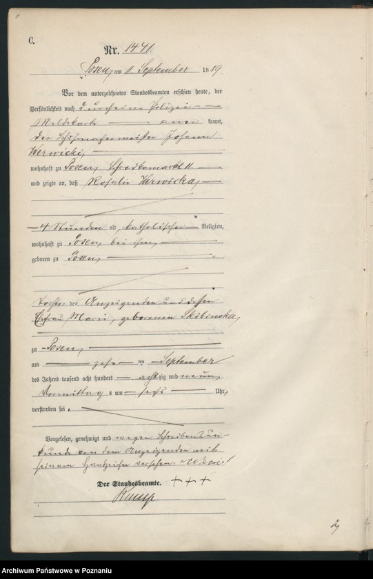 Obraz 9 z jednostki "Księga zgonów t. IV"