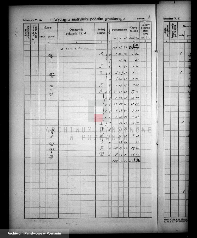 Obraz 8 z jednostki "Rejestr wyłączeń z art.. 4 majątku Stare powiatu wyrzyskiego"