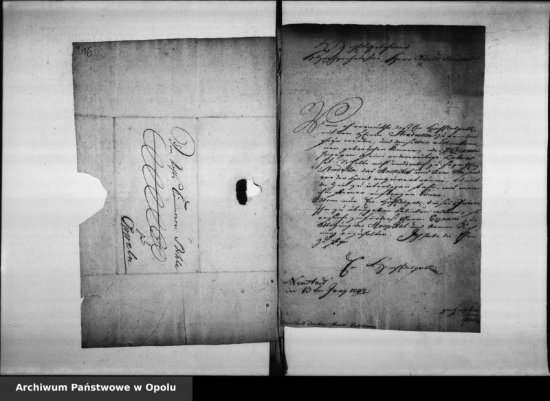 Obraz 19 z jednostki "Acta des Magistrats zu Oppeln betreffend die Anstellungen der Rathhauslichen Officianten, deren Gehalt, geleisteten Caution der Cassen Officianten und resspective deren Wiederversetzung oder Ableben Vol. I"