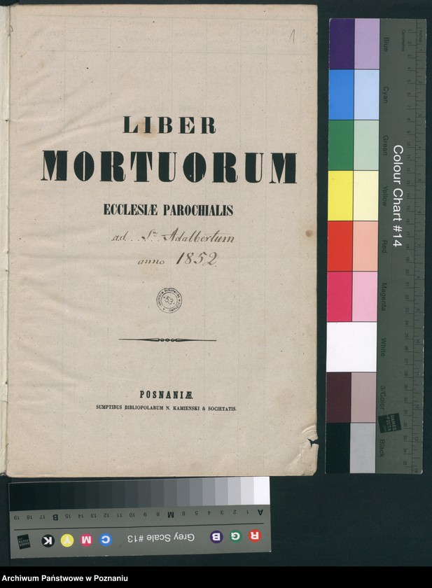 Obraz 3 z jednostki "Księga zgonów"