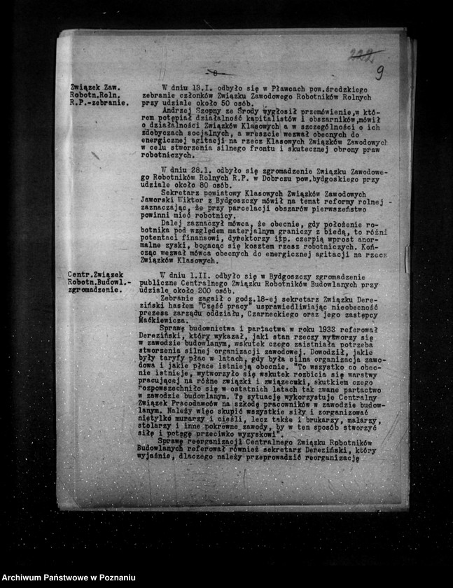 Obraz 12 z jednostki "Sprawozdania okresowe ze stanu bezpieczeństwa za miesiące styczeń-czerwiec 1934 r. /nr 1-6/"