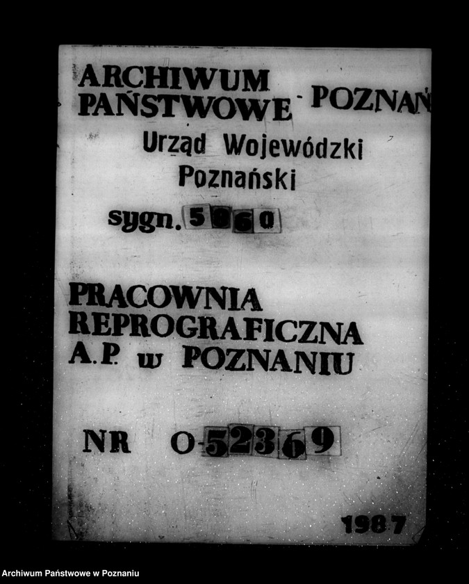 Obraz 1 z jednostki "/Zatwierdzanie Zakładu- Józef Pośpiech, Łuszkowo nr 69 powiat Kościan /sprzedaż mięsa oraz wyrobów mięsnych ubój trzody/"