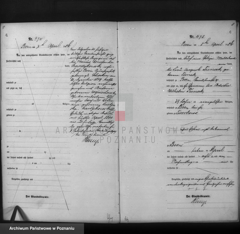 Obraz 7 z jednostki "Księga zgonów t. II"