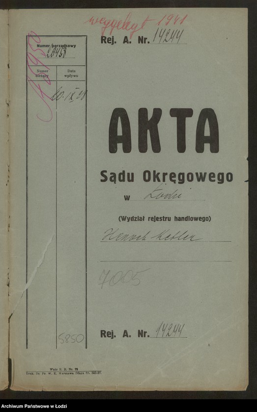 Obraz 2 z jednostki "Henoch Ketler- drobna sprzedaż manufaktury"