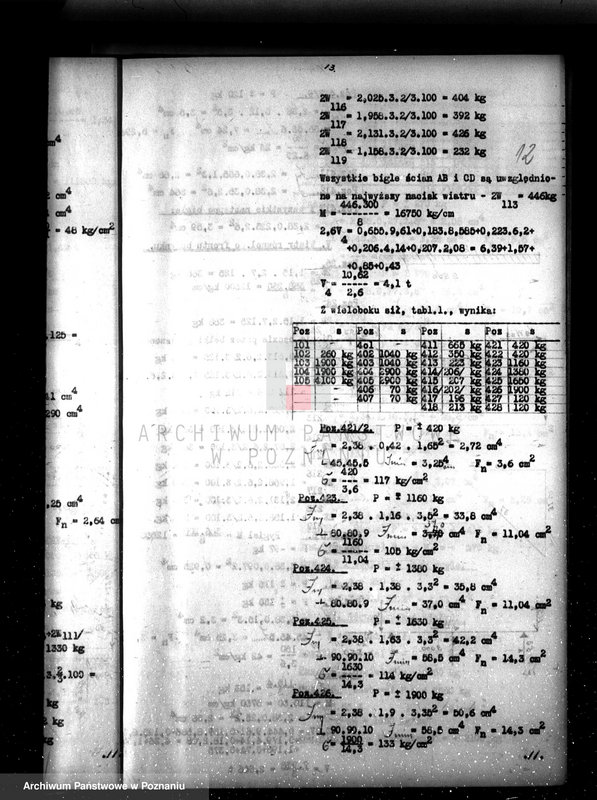 Obraz 17 z jednostki "Zatwierdzenie projektu zakładu przemysłowego i urządzenia dźwigu towarowo - osobowego w Fabryce Szkła Ujście pow. chodzieski"