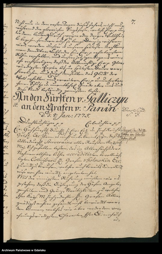 image.from.unit.number "[Liber missivarum]. Namen - Register […]. Register der in den Briefen […] enthaltenen Sachen"