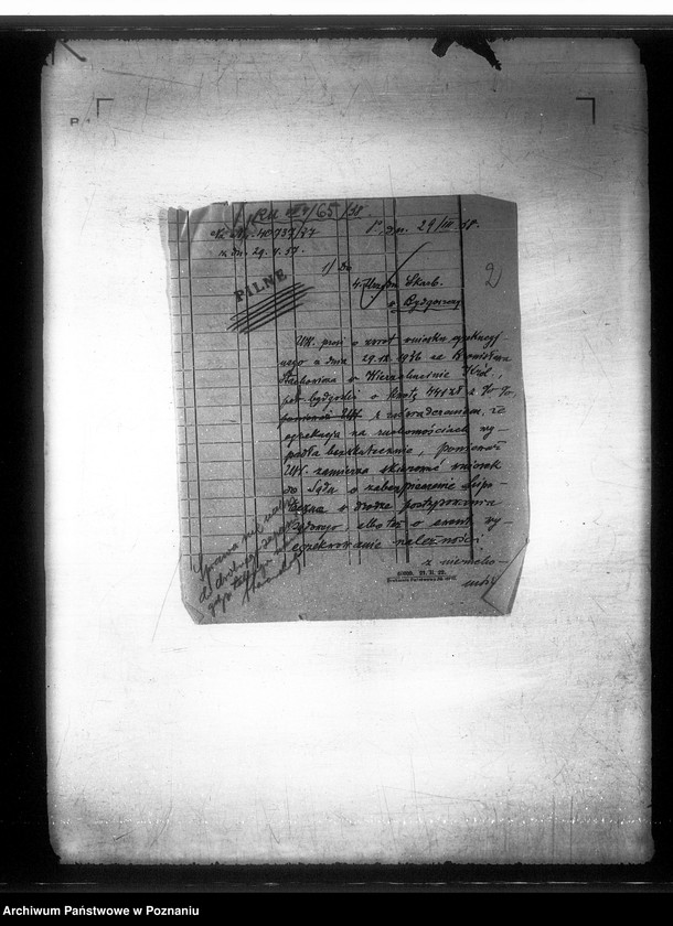 Obraz 6 z jednostki "Huta - powiat bydgoski /m.in. wyszacowanie gorzelni/"