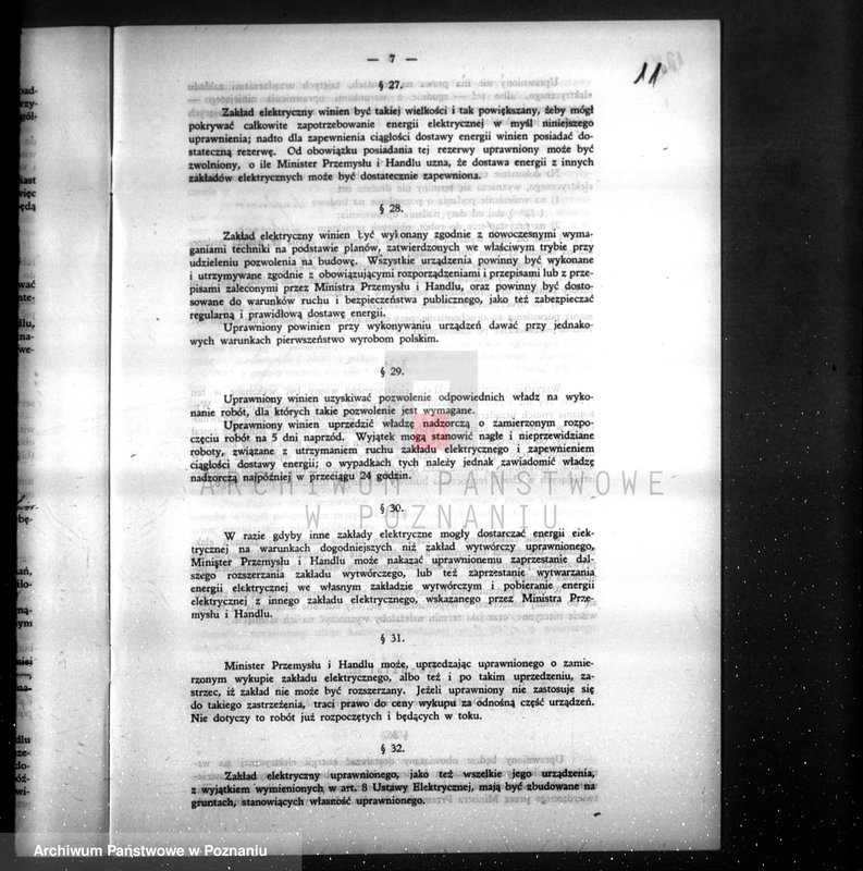 Obraz 15 z jednostki "/Urządzenie zakładu elektrycznego w Rogoźnie/"