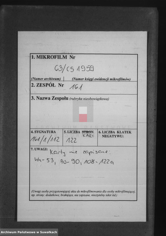 image.from.unit.number "Dublikatam Aktov o roždenii, brakosočetanii i smerti Graždanskogo Sostojanija Pržerasl