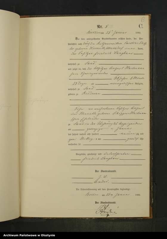 image.from.unit.number "Sterbe-Neben-Register Nr 1 - 33"