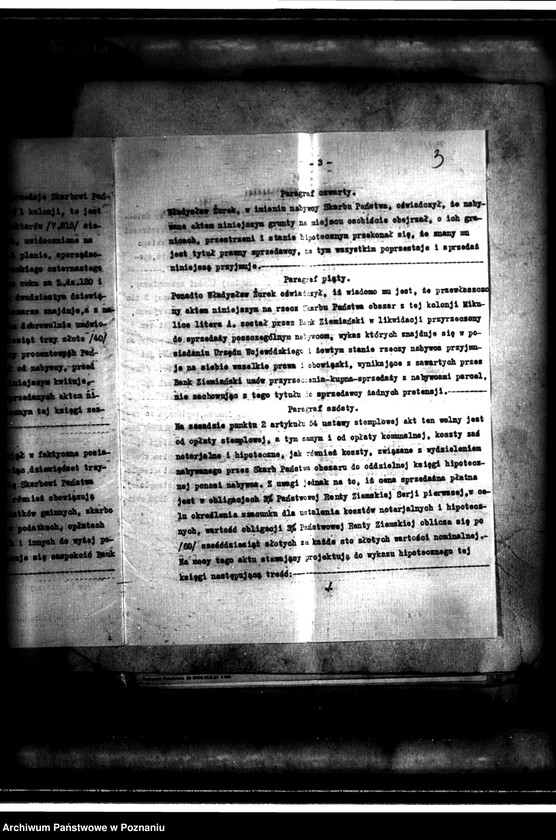 Obraz 7 z jednostki "Mikulice, nabycie nieruchomości w trybie art. 8 ustawy o wykonaniu reformy rolnej"