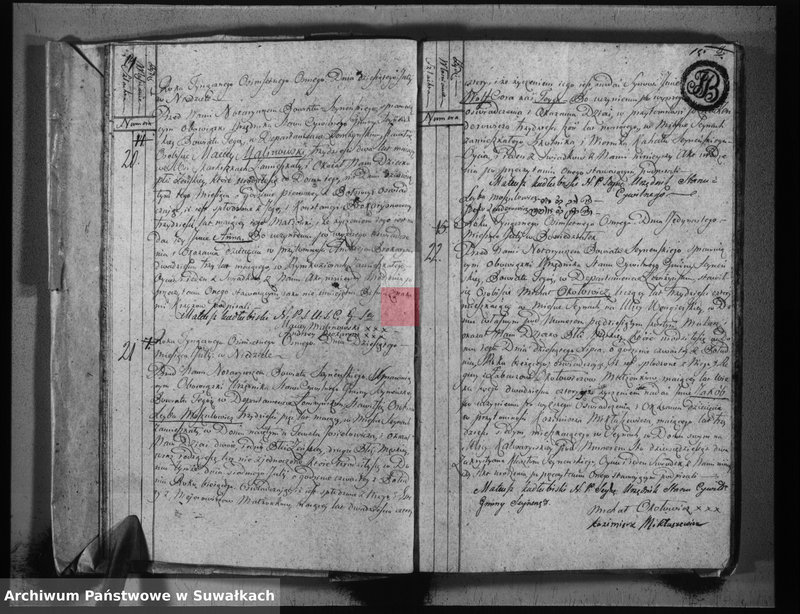 image.from.team "Akta stanu cywilnego parafii rzymskokatolickiej w Sejnach"
