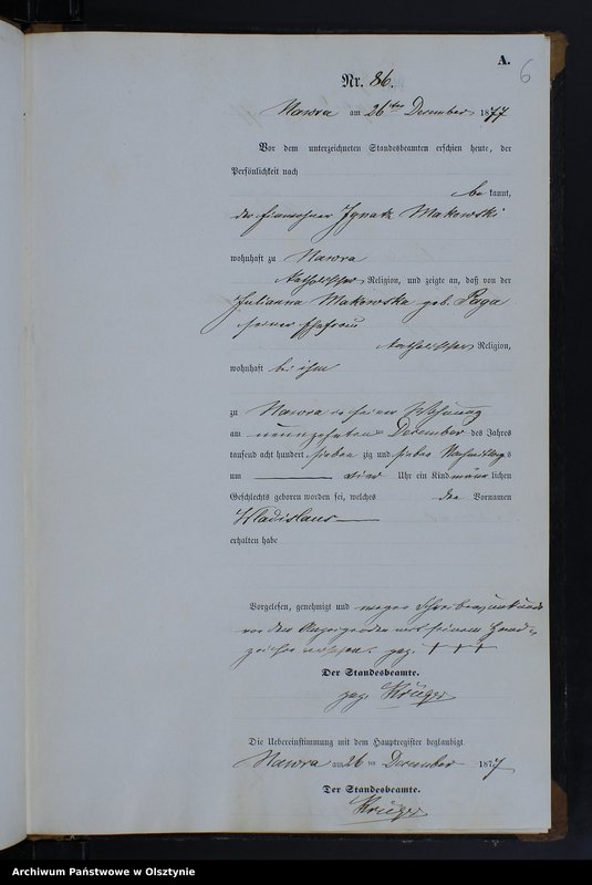 image.from.unit.number "Geburts-Neben-Register Tom II,Nr 82 - 88"