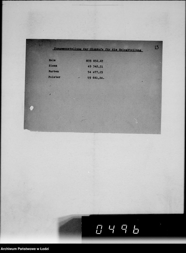 Obraz 18 z jednostki "Jahresberichte [z działalności wydziałów G.V.za 1941r.]"