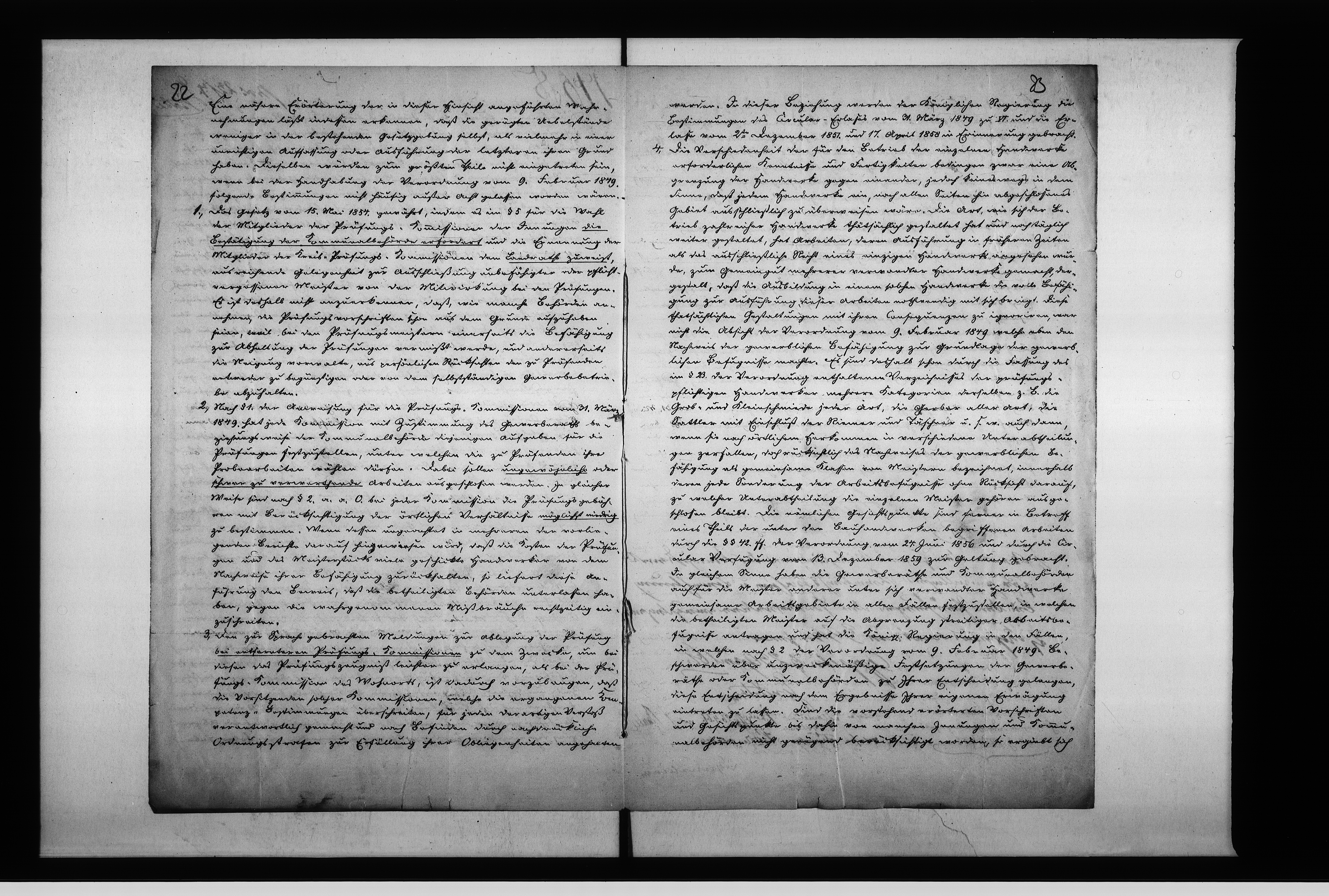 image.from.unit.number "Acta des Magistrats zu Oppeln betreffend Gutachten über Abänderung der Gewerbe-Ordnung und Gewebesteuer Gesetzgebung"