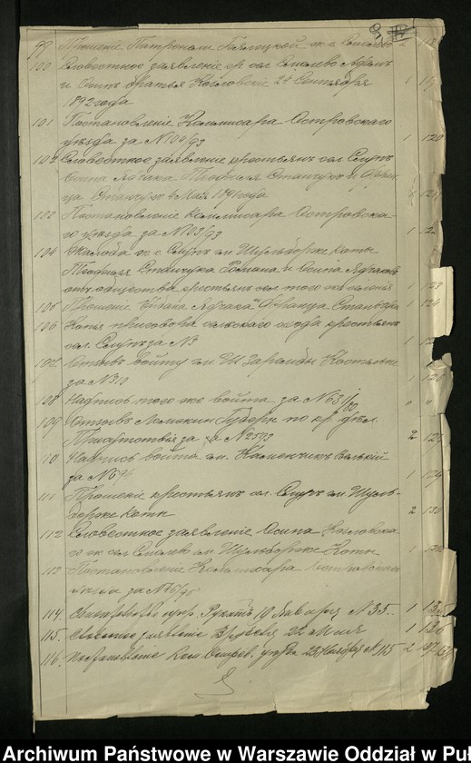 image.from.unit.number "O urządzaniu chłopów byłej rządowej wsi Słup, Smolewo i folwarku Fiedorow w gminie Szulborze Koty"