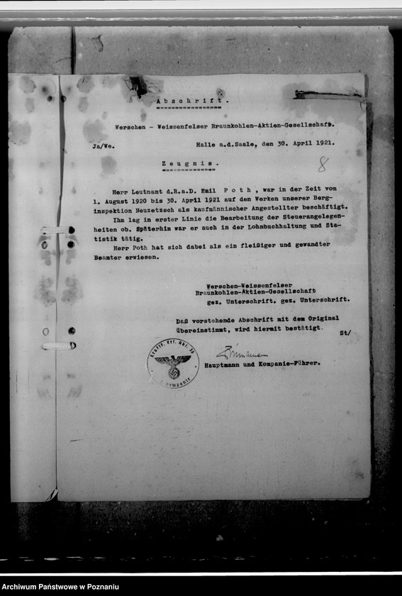 Obraz 12 z jednostki "Poth, Emil - burmistrz"